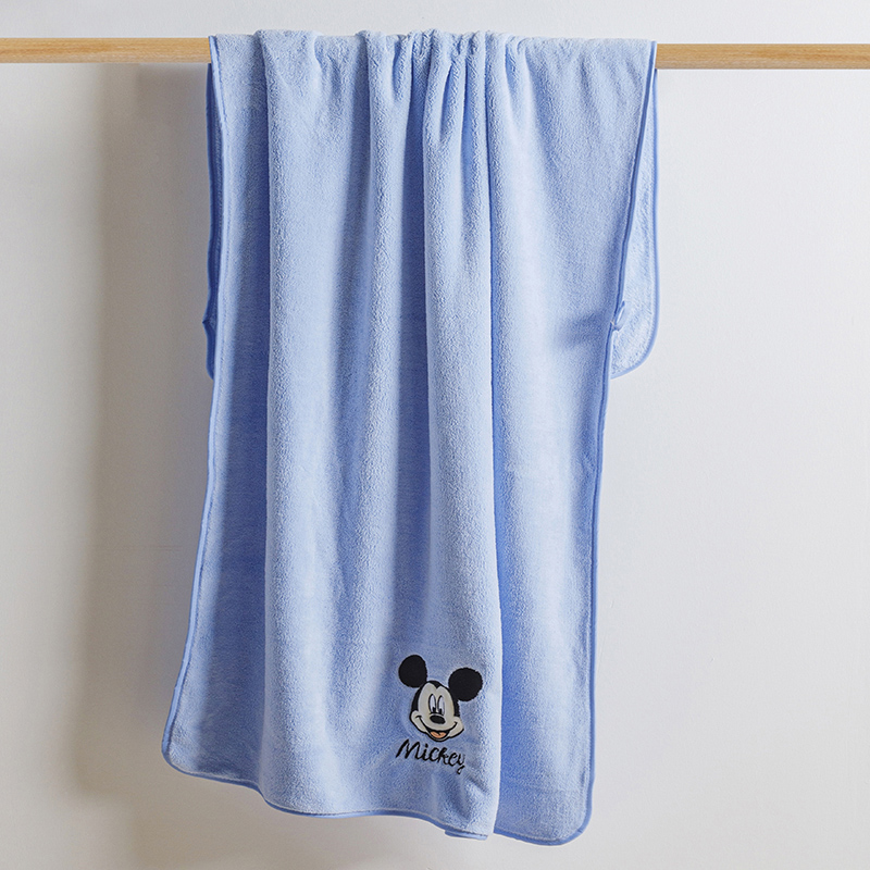 迪士尼 儿童速干浴巾洗澡巾一条装DSN-015-1（单位：条） 米奇蓝 单条装