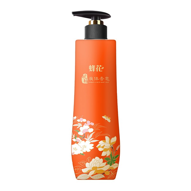蜂花琥珀沐浴皂液500g*2瓶（单位：瓶） 橘色