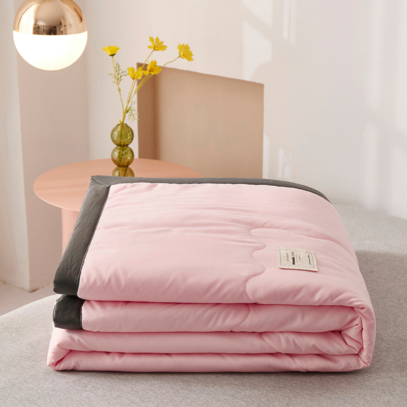 罗曼罗兰日式水洗棉夏被 200*230cm床 樱花粉