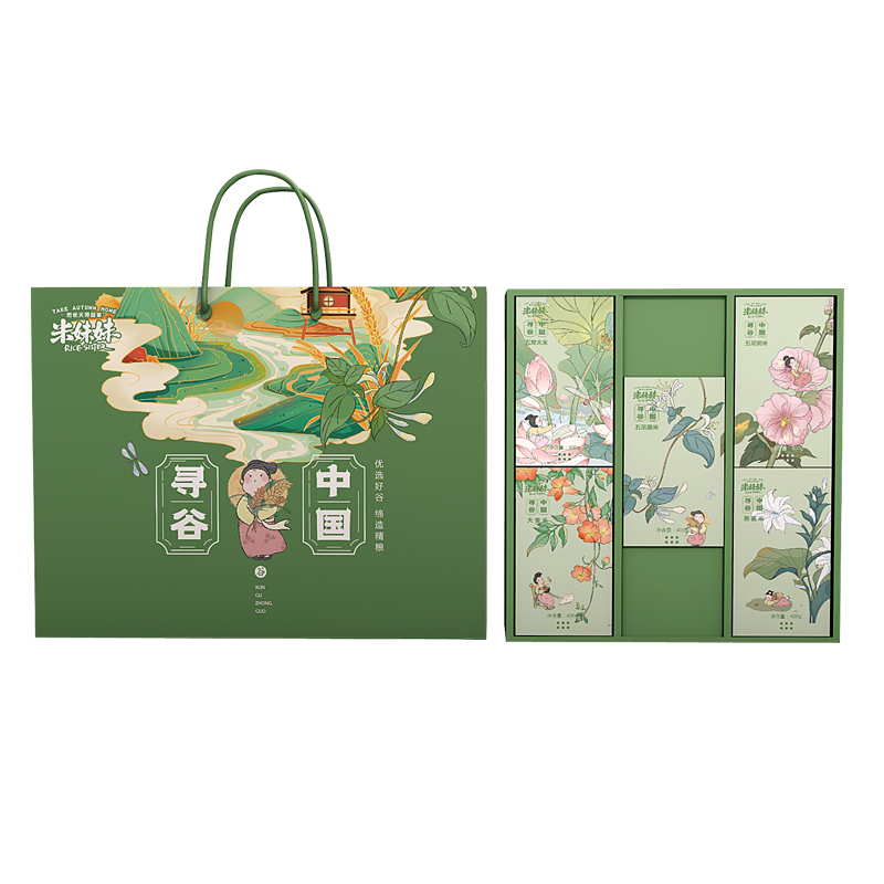 米妹妹寻谷中国2kg 盒 绿色