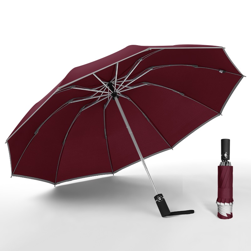 美度（MAYDU） M3372 60*10k 全自动晴雨伞 蓝色（单位：把）