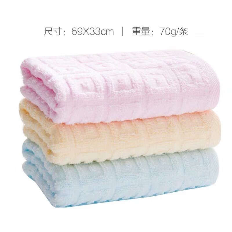 洁丽雅毛巾3条装 纯棉华夫格速干吸水家用面巾成人情侣全棉毛巾 6415 红兰黄颜色随机