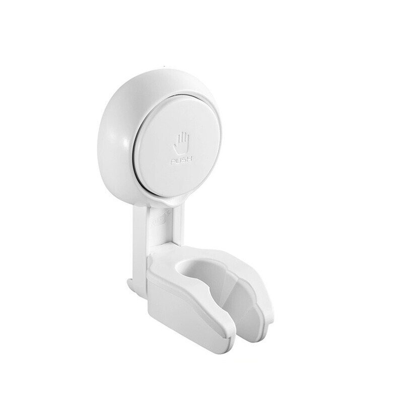 太力花洒支架免打孔淋浴喷头支架吸盘花洒固定器花洒底座莲蓬头1个AW619（单位：个） 白色