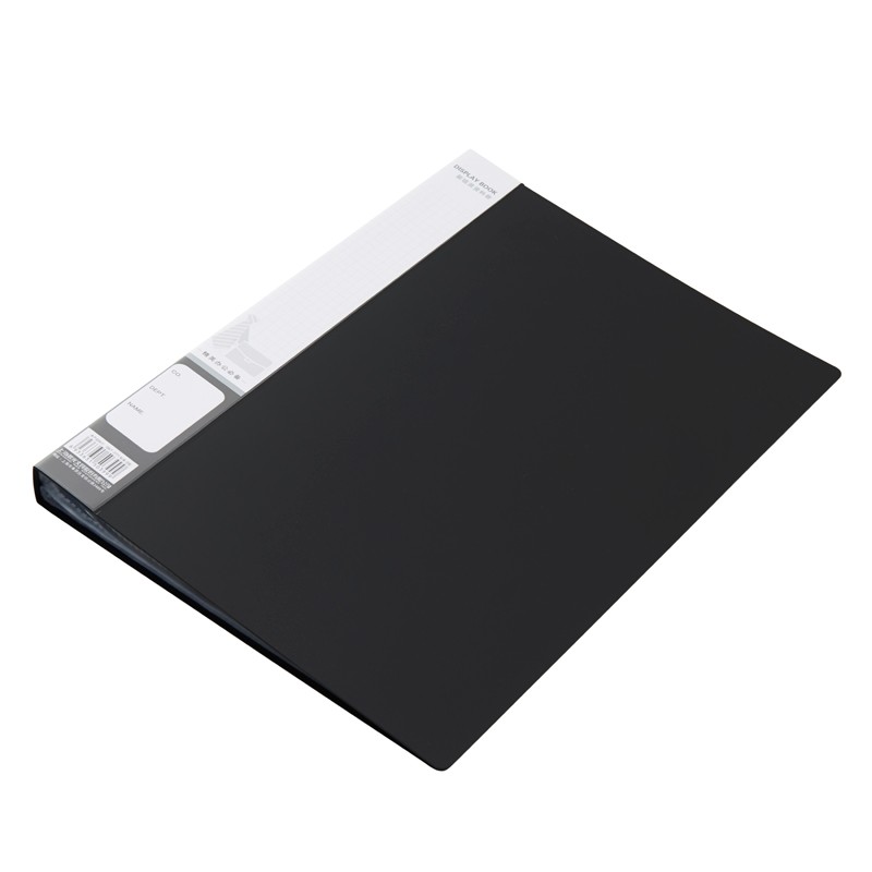 晨光（M&G）ADM95097 40页新锐派资料册 文件夹插页夹 办公资料夹 多层资料册 黑色 10个装 蓝色