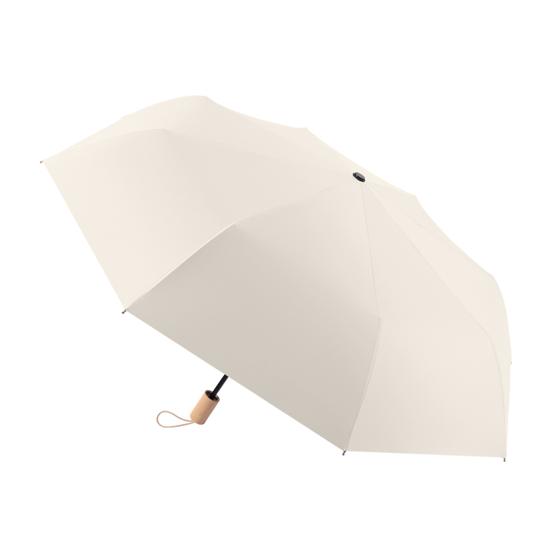 美度小清新晴雨伞黑胶防紫外线太阳伞M3100   55cm*8k/把 流沙白