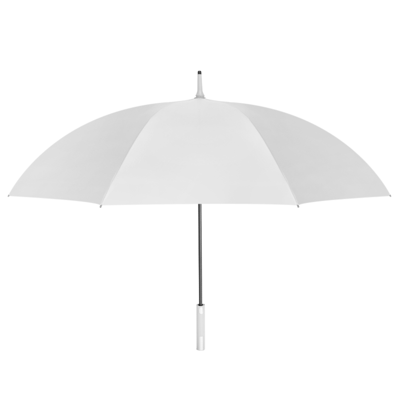 美度双层大号自动晴雨伞长柄伞M6007   63.5cm*8K/把 象牙白