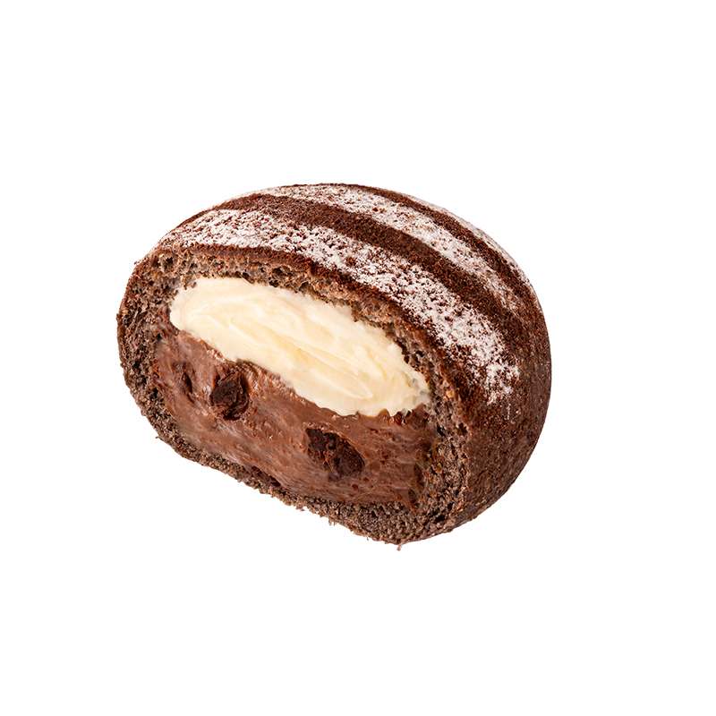 七年五季可可奶酪小枕包欧包全麦夹心无添蔗糖早餐饱腹代餐零食品  400g 8只【48小时顺丰发货】 无色