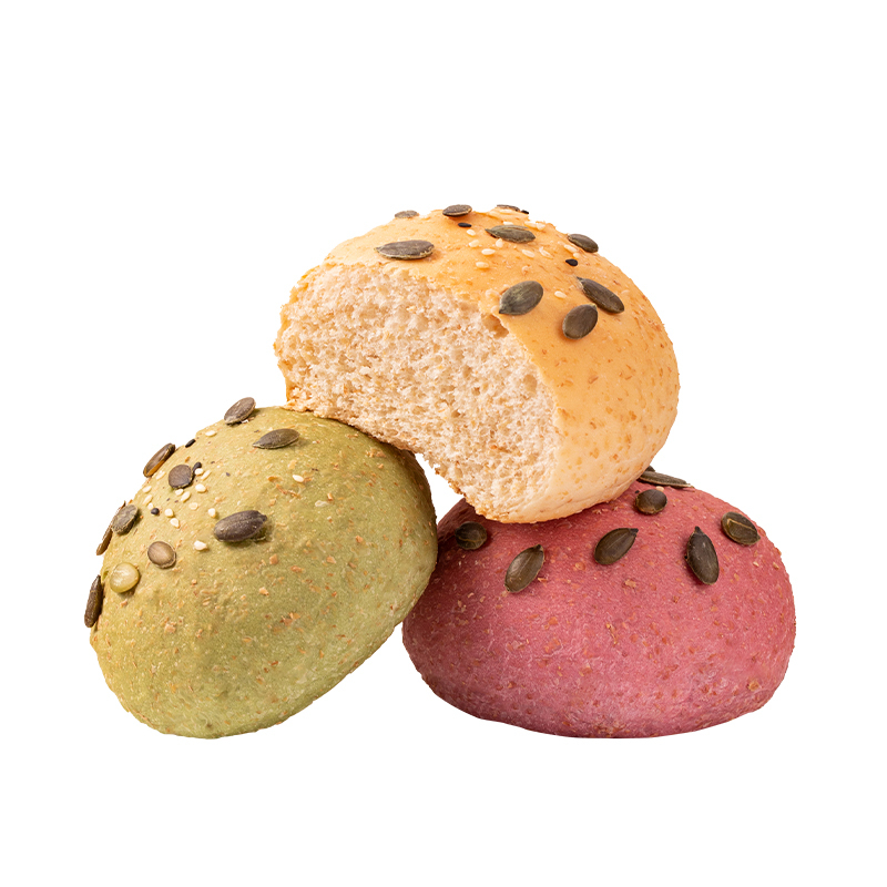 七年五季全麦原味欧包原味   800g 12只 2件装【48小时顺丰发货】 无色