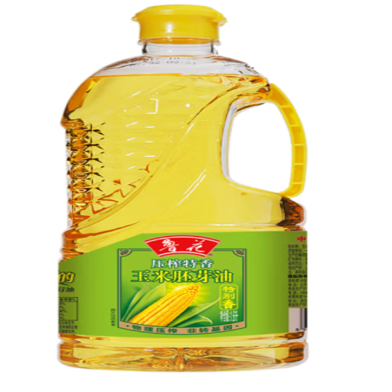 鲁花玉米胚芽油1.6L（单位：桶） 雾雨绿 绿色