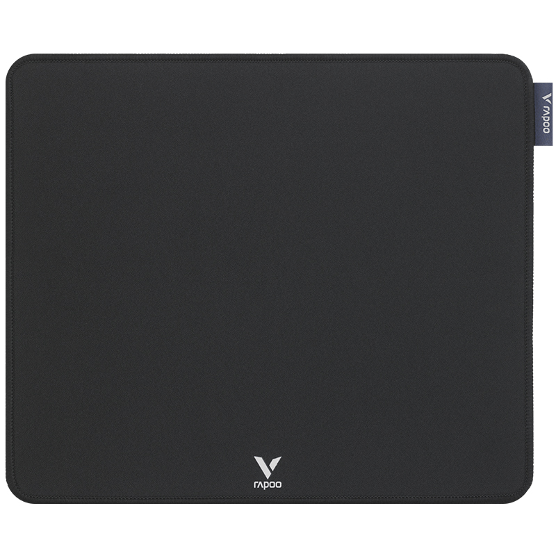 雷柏V10C加厚锁边盒装鼠标垫5mm厚度34x29cm尺寸/张 黑色-操作型