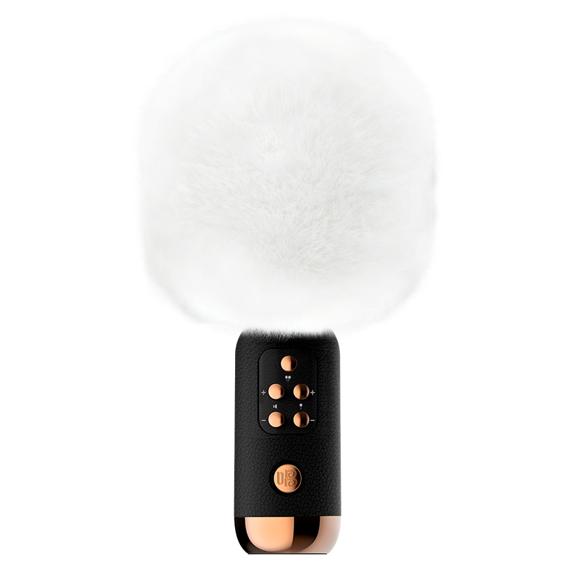 唱吧G3升级版 小巨蛋无线麦克风 蓝牙音响手机K歌宝/台 黑金色