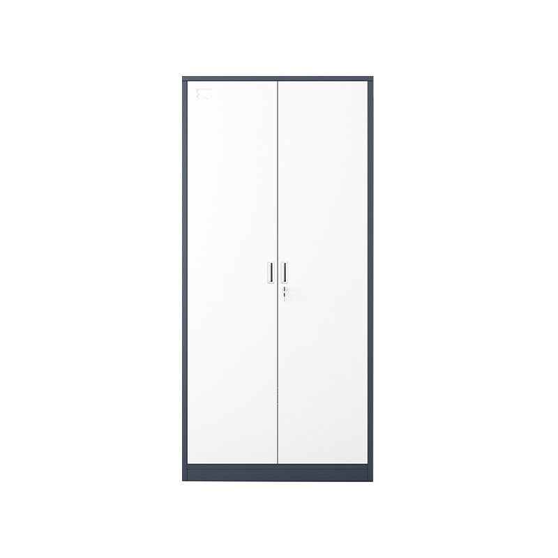 悦山 加厚款文件柜灰框白门 通玻七层凭证柜 通玻七层凭证柜900*400*1850mm*1台 灰+白