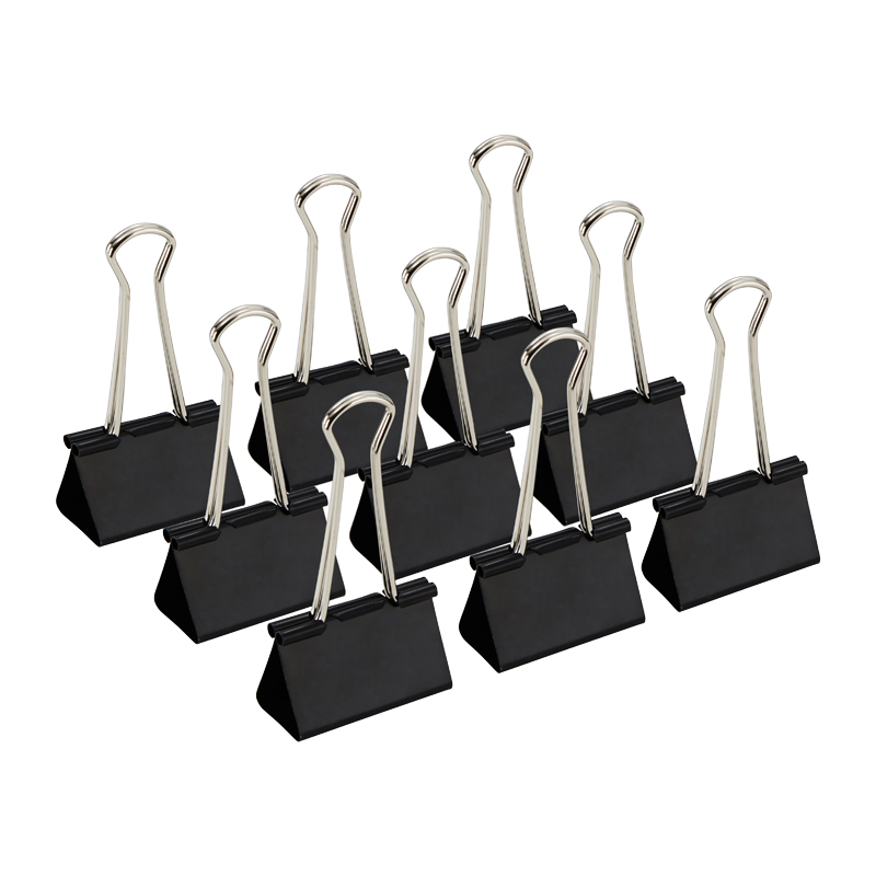 晨光（M&G） ABS92732 50mm12只 大号金属票据夹 黑色（单位：筒）