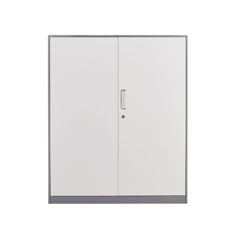 悦山钢制文件柜 铁门1090矮柜900*400*1090*1台 浅灰+白