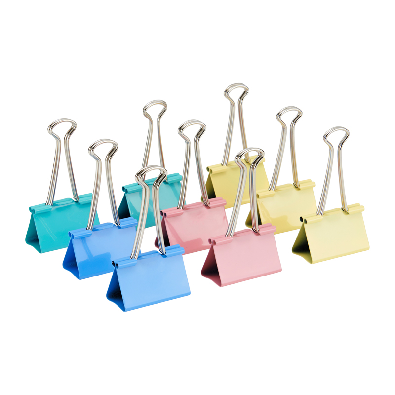 晨光（M&G） ABS92738 12只装/筒 金属票据夹 彩色（单位：筒）