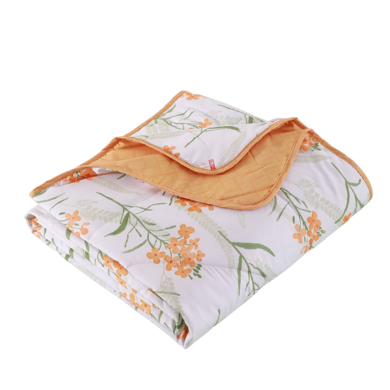 恒源祥（HYX） 花朵朵 200*230cm 夏凉被 200*230cm 橙色（单位：床）