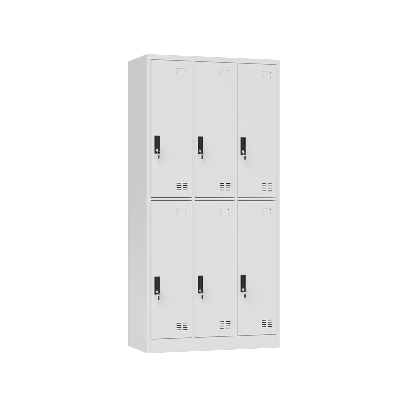 悦山纯白更衣柜 6门衣柜900*500*1850*1台 纯白色