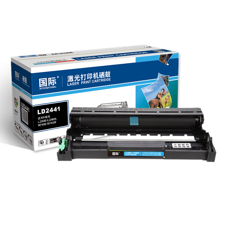 国际 BF-LD2441硒鼓组件12000页  单位：支 LD2441硒鼓组件*1