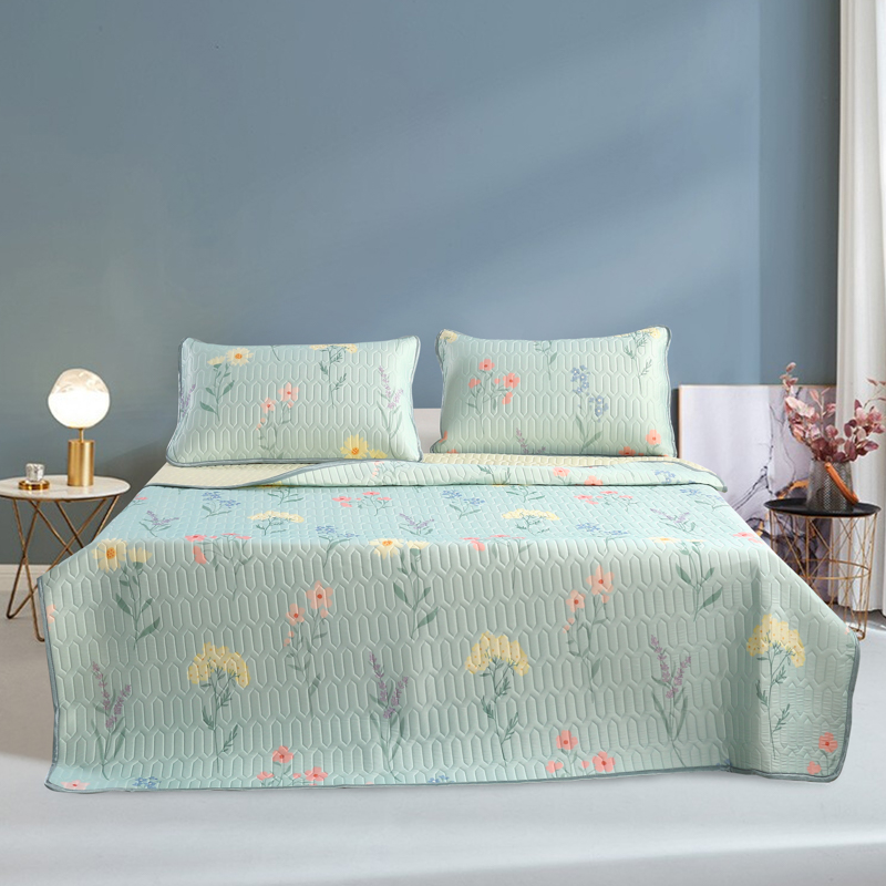 雅鹿YLX2202席面180*200cm 枕套48*74cm*2冰丝乳胶席三件套（单位：床） 芬芳 1.8米床