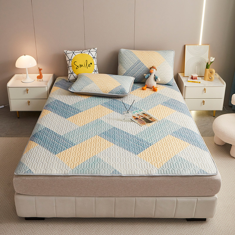 雅鹿YLX2202席面180*200cm 枕套48*74cm*2冰丝乳胶席三件套（单位：床） 简单生活 1.8米床