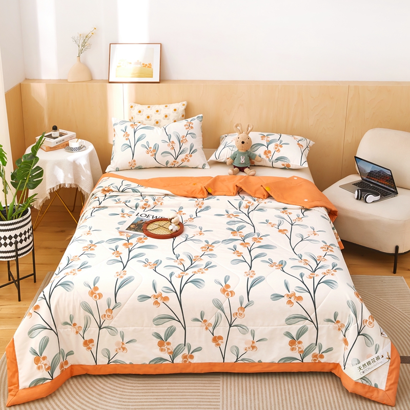 雅鹿YLB2309新疆长绒棉夏凉被（单位：床） 风信子 200*230