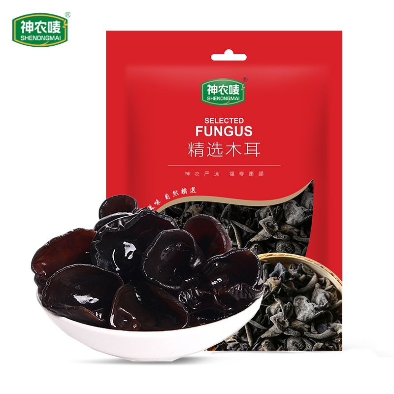 神农唛精选黑木耳180g（单位：袋） 红色