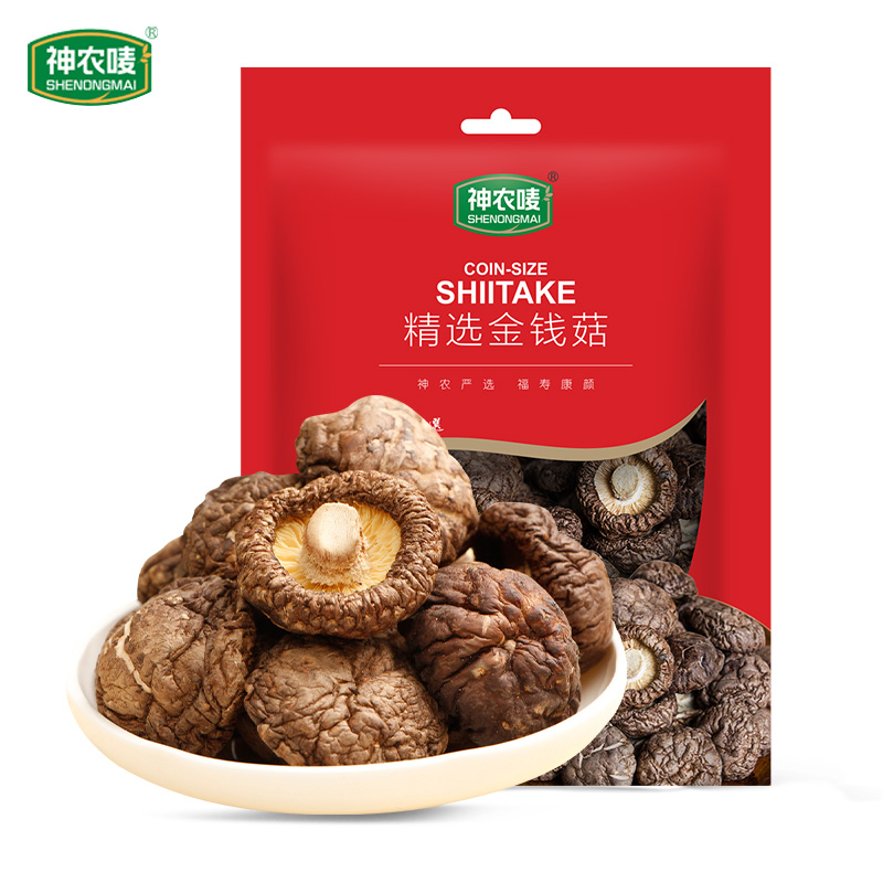 神农唛精选金钱菇180g（单位：袋） 红色