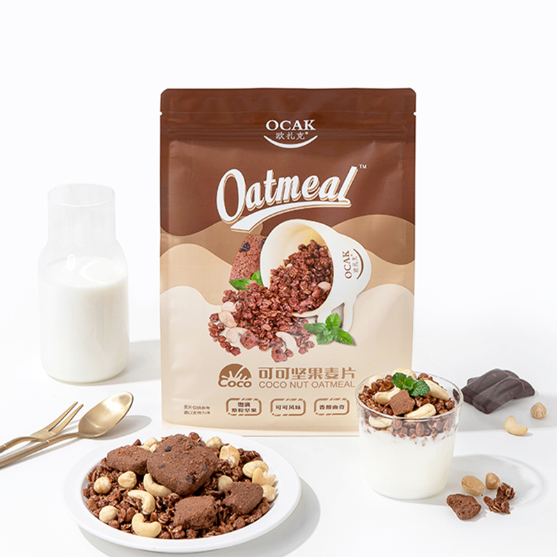 欧扎克 可可坚果麦片400g（单位：袋） 混色