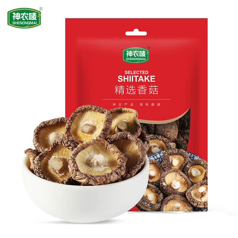 神农唛精选香菇180g（单位：袋） 红色