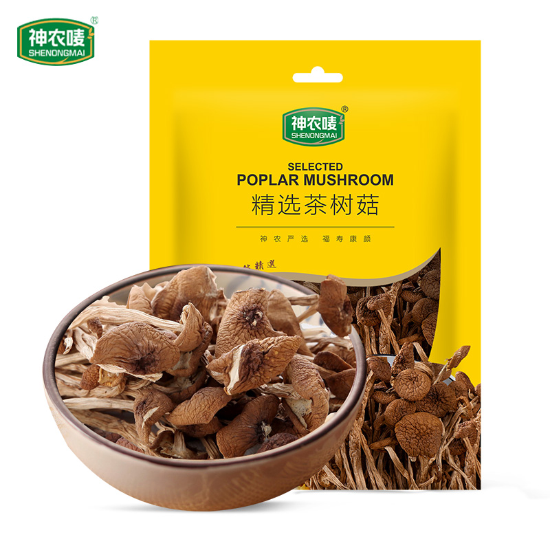 神农唛精选茶树菇180g（单位：袋） 黄色