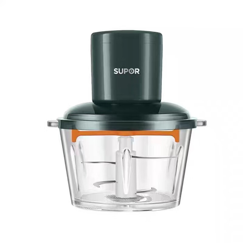 苏泊尔（SUPOR）ZMD安心系列 升级搅菜杆 花样速搅 辅食 易洗实心短轴 双层四刃精钢刀锋 绞肉机JRD05-U