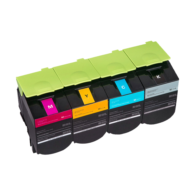 京呈LT231粉盒适用联想CS2310N 2310硒鼓碳粉CS3310DN打印机墨盒墨粉/套 LT231四色套装（黑青黄红）约1300