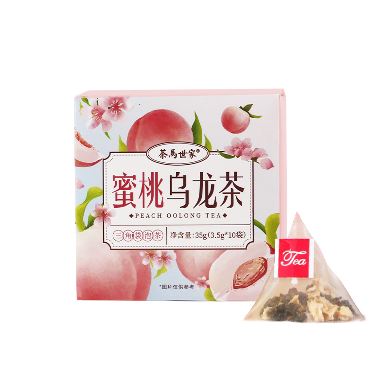 茶马世家蜜桃乌龙茶35g单位：盒 粉色