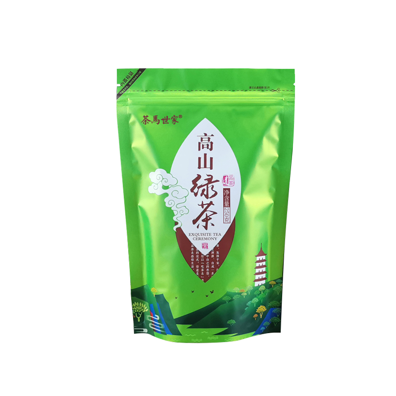 茶马世家 KX0250B 250g*1袋 恩施高山浓香绿茶袋装 松石绿（单位：袋）