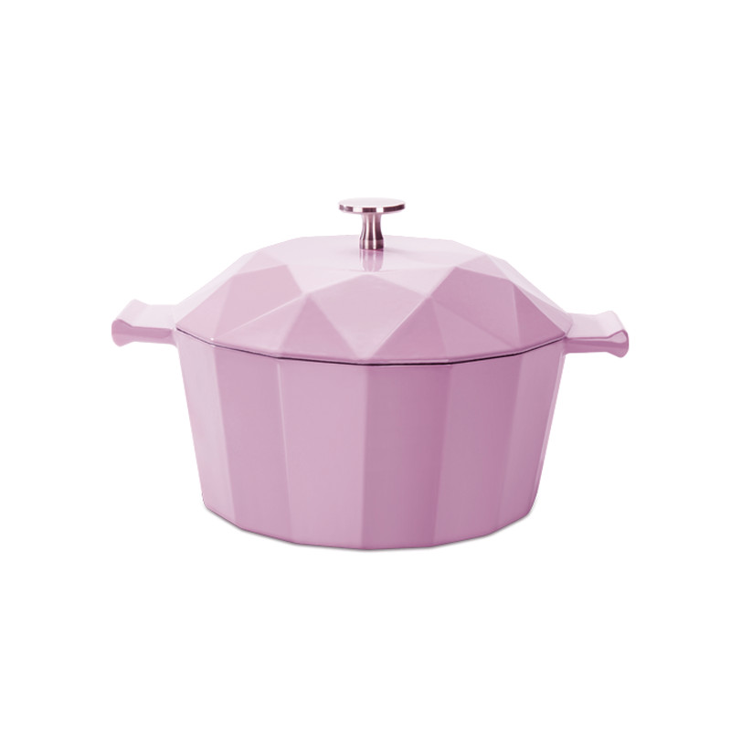 温仑山（VELOSAN） 清新珐琅汤锅 VE0102（单位：个） 粉色