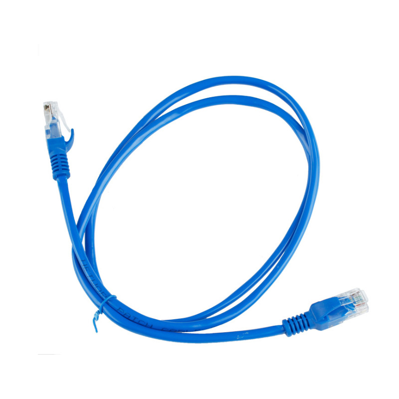 信霆 超六类网络跳线 CAT6e类百兆成品网线 蓝色 3米/条 蓝色