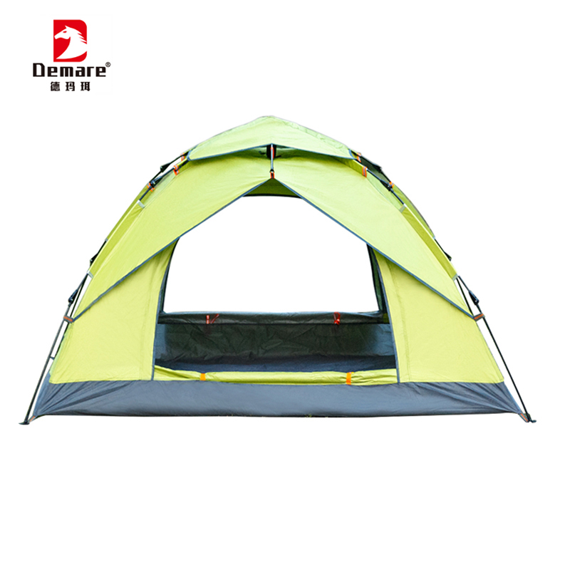 德玛珥DEMARE 双人速开自动帐篷DEM-ZP15/个 绿色