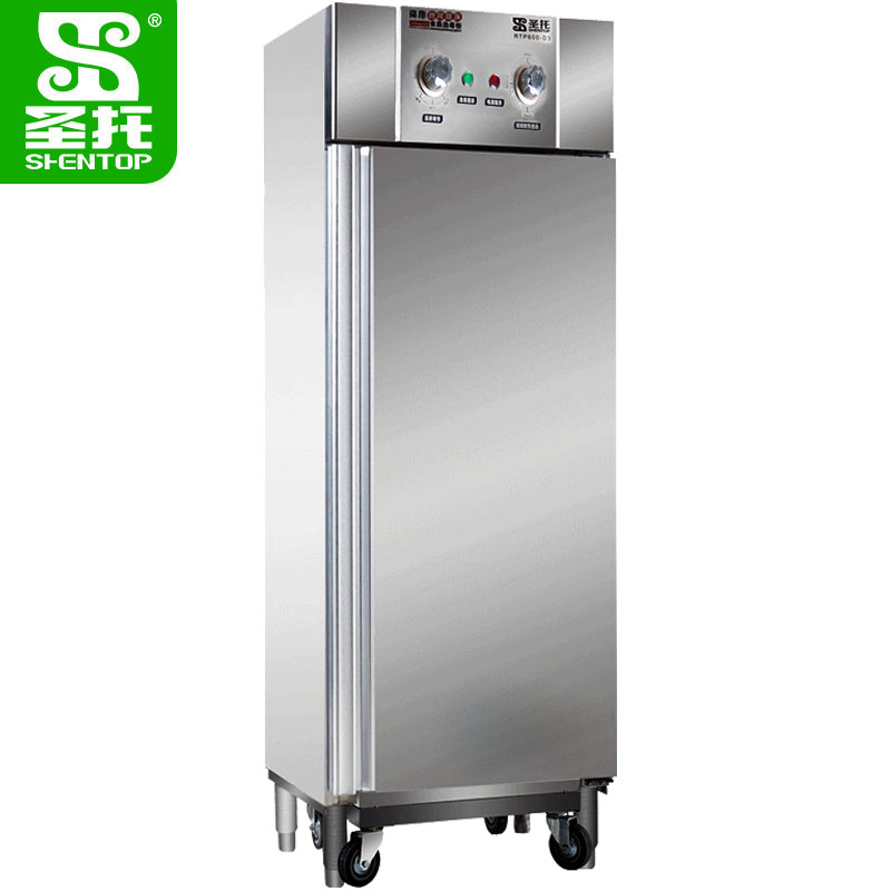 圣托（Shentop）600L热风循环推车式工程消毒柜 学校食堂大型消毒柜 DAC10 一台 不锈钢色
