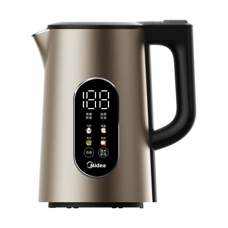 美的（Midea） MK-SEK1511 1.5L 电水壶 金色（单位：个）