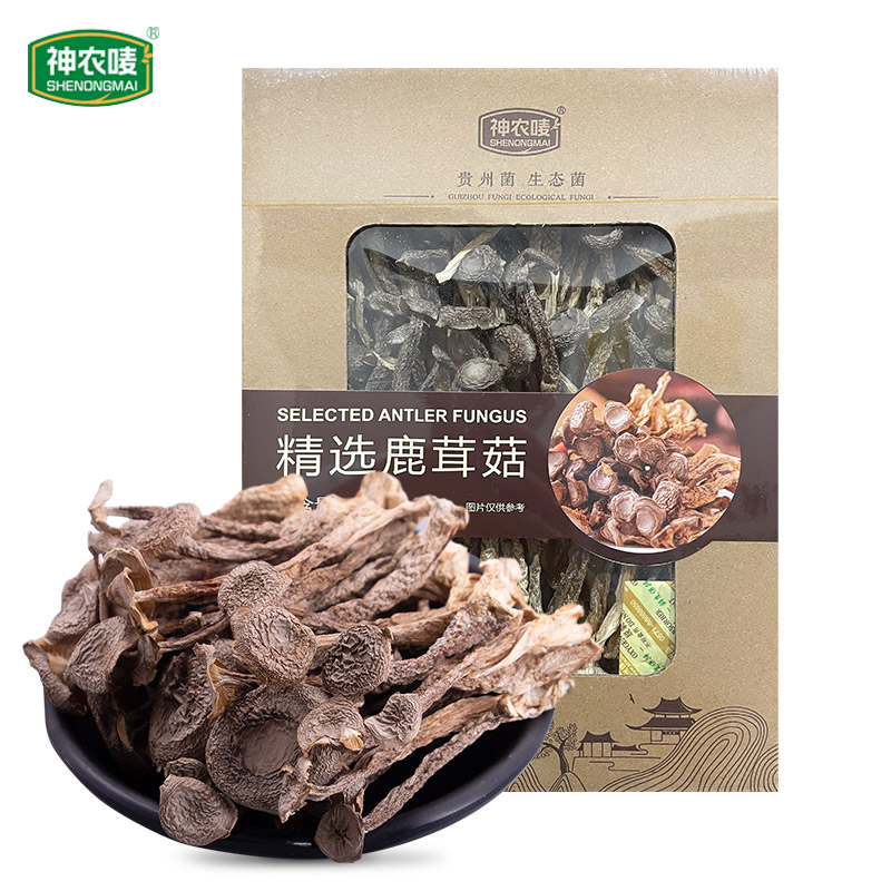 神农唛精选鹿茸菇200g（单位：盒） 香槟色