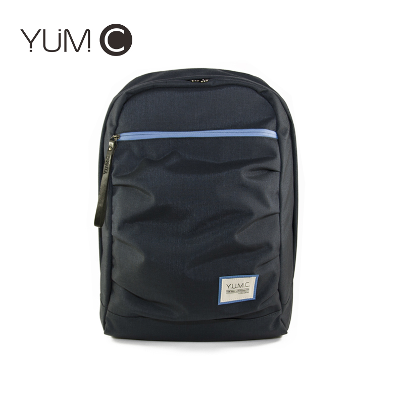 Y.U.M.C. 休闲双肩包女运动大容量背包减负书包男尼龙电脑包防水B3015（单位：个） 深海灰色