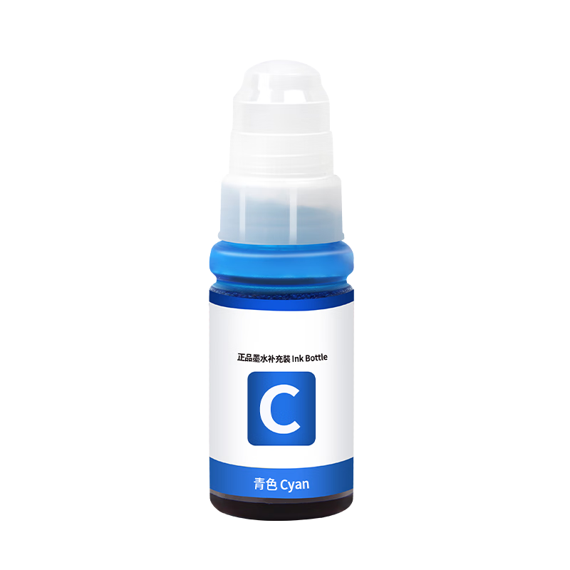 京呈适用爱普生T672/674墨水L360L351L313L310L363L485L383打印机墨盒 （T6722）青色墨水/瓶