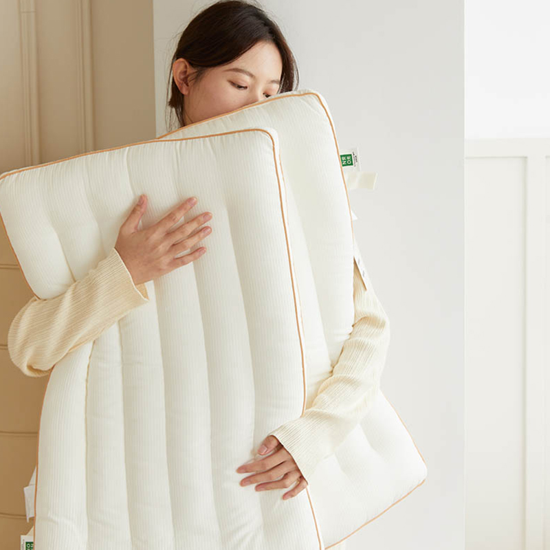 三极 TP2716  原棉A类羽丝绒立体定型枕枕头枕芯 48*74cm  单位：个 白色