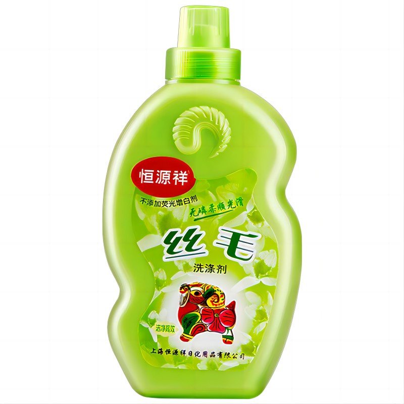 恒源祥丝毛洗涤剂(无荧光增白剂)580ml 绿色