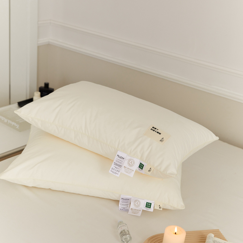 三极 TP2718  质原本色酒店枕枕头枕芯  48*74cm  单位：个 白色