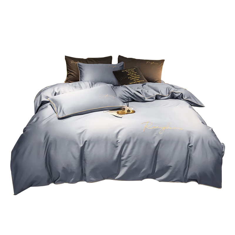 三极 TP2750  60支长绒棉四件套  床单款  适用于2米床  单位：套 紫灰