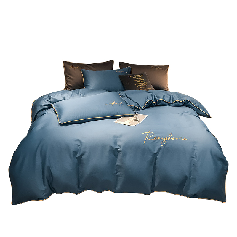 三极 TP2750  60支长绒棉四件套  床单款  适用于2米床  单位：套 宝石蓝