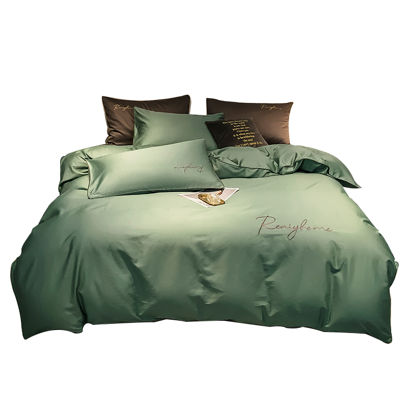 三极 TP2750  60支长绒棉四件套  床单款  适用于2米床  单位：套 灰草绿