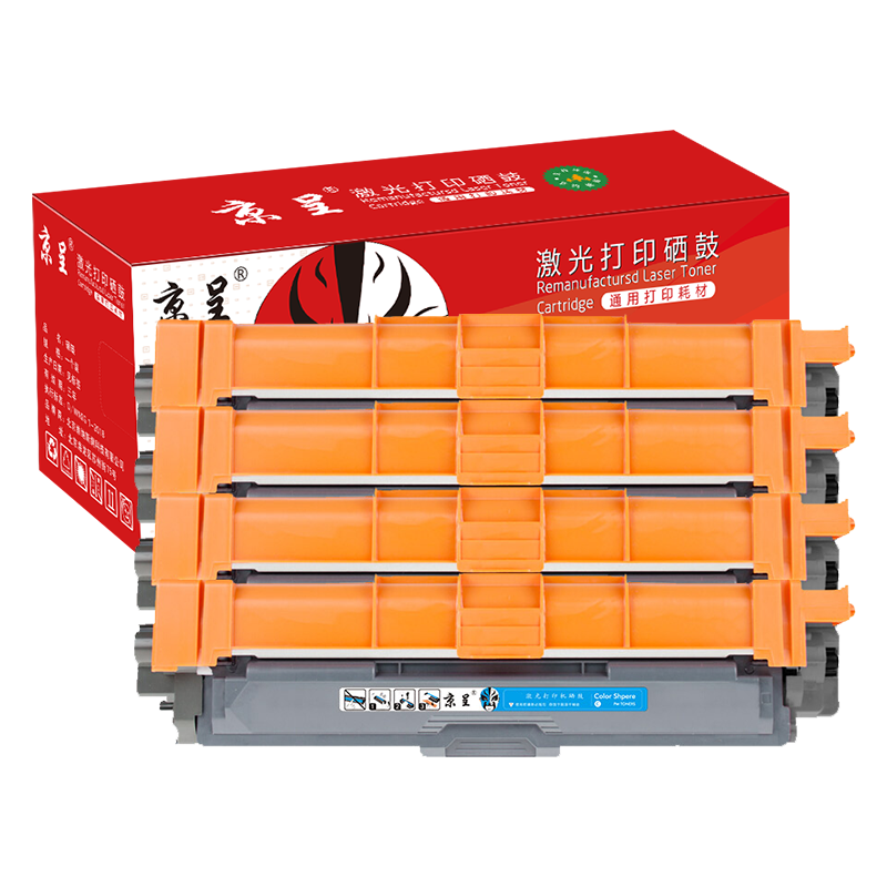 京呈适用联想LT7310粉盒cm7310dnw碳粉盒cm7810dxf墨盒黑红黄蓝色多功能打印一体机 LT7310KCYM四色套装 大容量/套