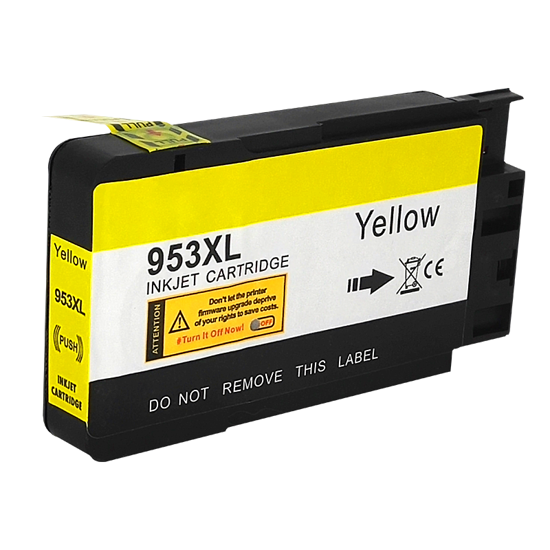 京呈适惠普HP953XL墨盒7730 8210 8216 8710 8730 8740 7740粉盒/支 欧版/港版专用】953XL黄色墨盒